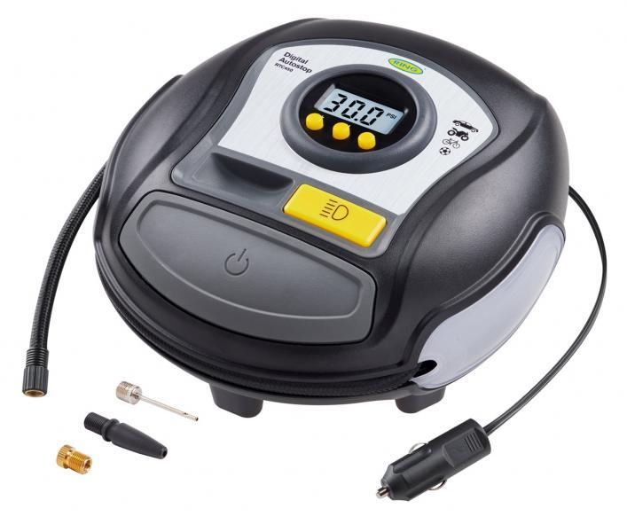 Compressore digitale 12V programmabile con luce LED