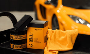 Productos para la limpieza del coche McLaren de la fase 3