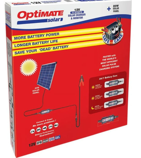 Caricabatterie Tecmate Optimate Solar