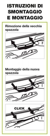 Cora Spazzola tergilunotto Tergiplus 509