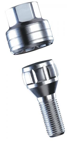 Cora Serie 4 bulloni antifurto per ruote modello L1