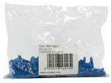 Kit Cora 100 tornillos de fijación de matrícula azules