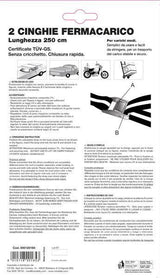 Cora Gepäckgurte 250 cm