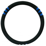 Funda de volante Cora Tuning negra/azul