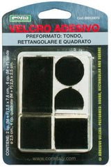 CORA Velcro Adesivo Preformato - Conf. da 12 coppie