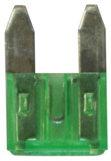 Fusibles de cuchilla micro Cora de 30 A, 100 unidades