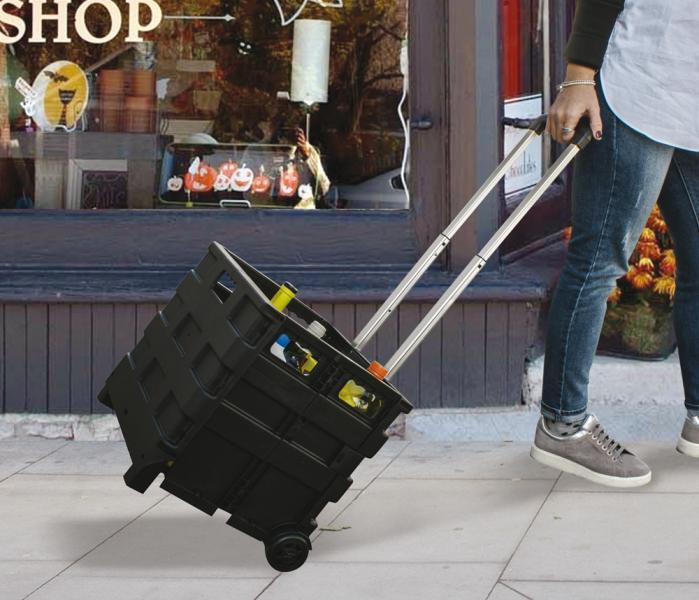 Cora Carrello portatile pieghevole Trolly Carry
