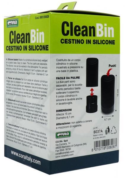 Cora Mini cestino da auto in silicone