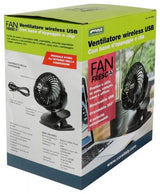 Wiederaufladbarer Cora-Ventilator mit Ständer und Clip