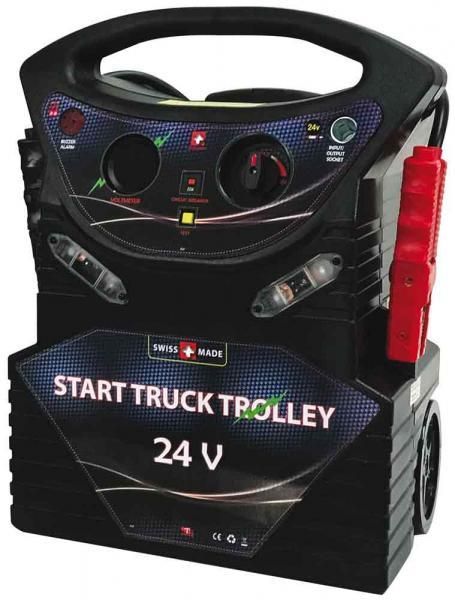 Cora Start Truck P30T Trolley Tragbarer Starthilfe-Booster 24V 3600A