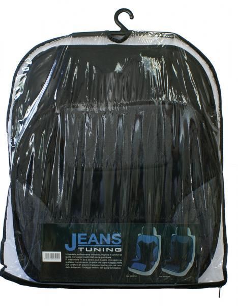 Cora Coprisedile anteriore universale Jeans Tuning grigio/nero