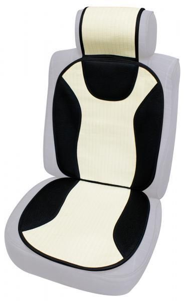 Funda universal para asiento delantero Cora Sport Fresh, color negro