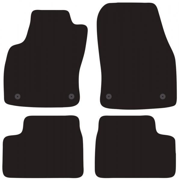 Cora Tailor Fußmatten für OPEL Astra H 3/5p und SW 04>