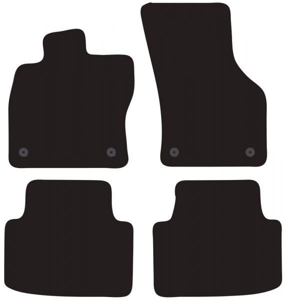 Cora Tappeti moquette Tailor VOLKSWAGEN Passat 4p. e SW 14>19, 19>