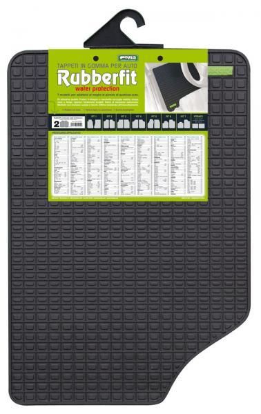 Cora Tappeti gomma anteriori Rubberfit FIT2