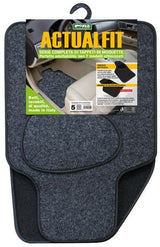 Cora Set 4 tappeti moquette Actualfit grigio modello 5