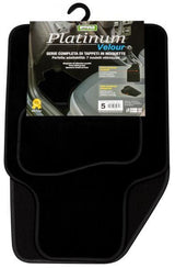 Cora Set 4 tappeti moquette Platinum Velour nero modello 5