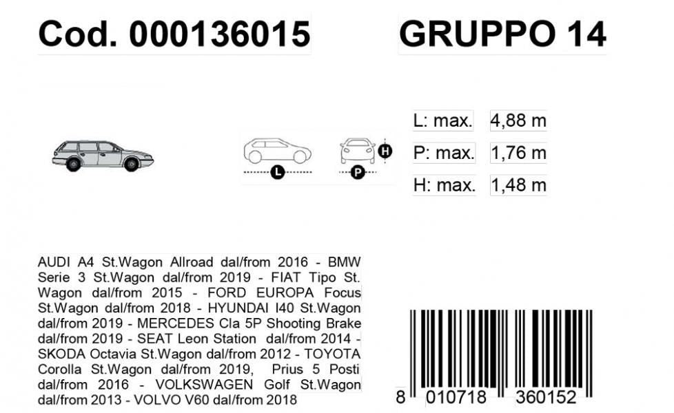 Funda para coche Cora Gabardine Modelo 15
