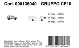 Cora Copriauto Gabardine Car modello VAN 10