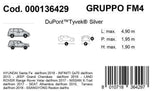 Cora Copriauto Topcover Silver modello FM4