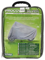 Funda para motocicleta Cora Procover plateada modelo G