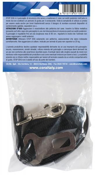 Cora Guinzaglio di sicurezza per cani Stopdog