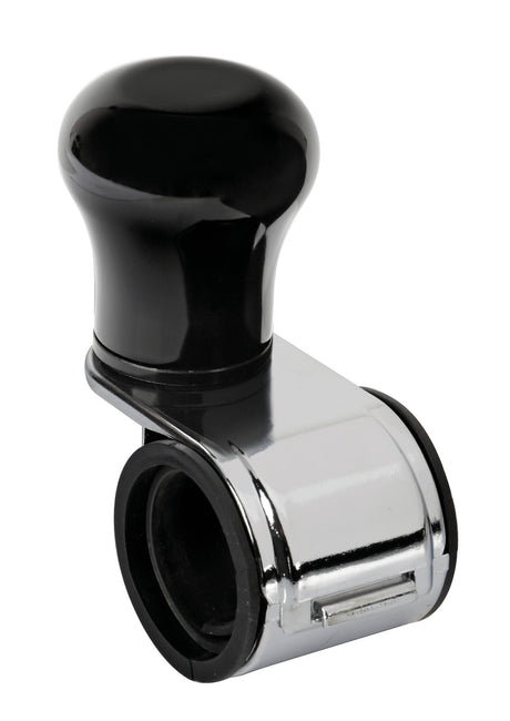 Pilot Revolve, pomello volante in alluminio anodizzato nero, staffa cromata