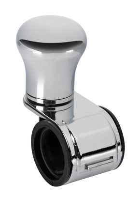 Pilot Revolve, pomello volante in alluminio cromato, staffa cromata