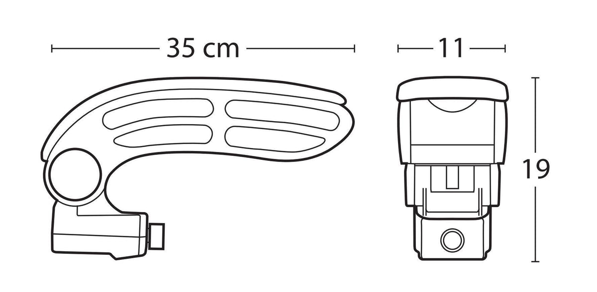 Pilot Sportura, bracciolo