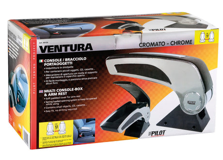 Lampa Ventura, bracciolo portaoggetti - Cromo 00159