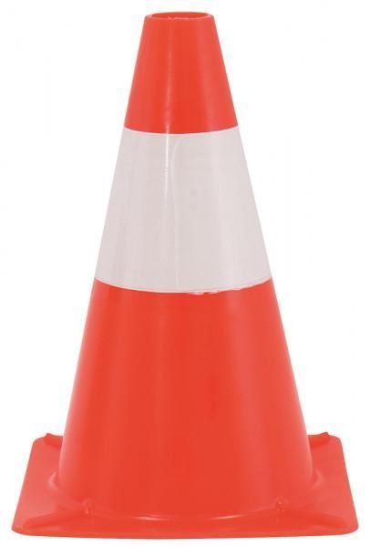 Cono de advertencia de PVC Cora de 30 cm