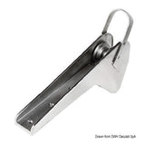 Rodillo de acero inoxidable Osculati para anclajes Bruce/Trefoil para embarcaciones 01.341.96