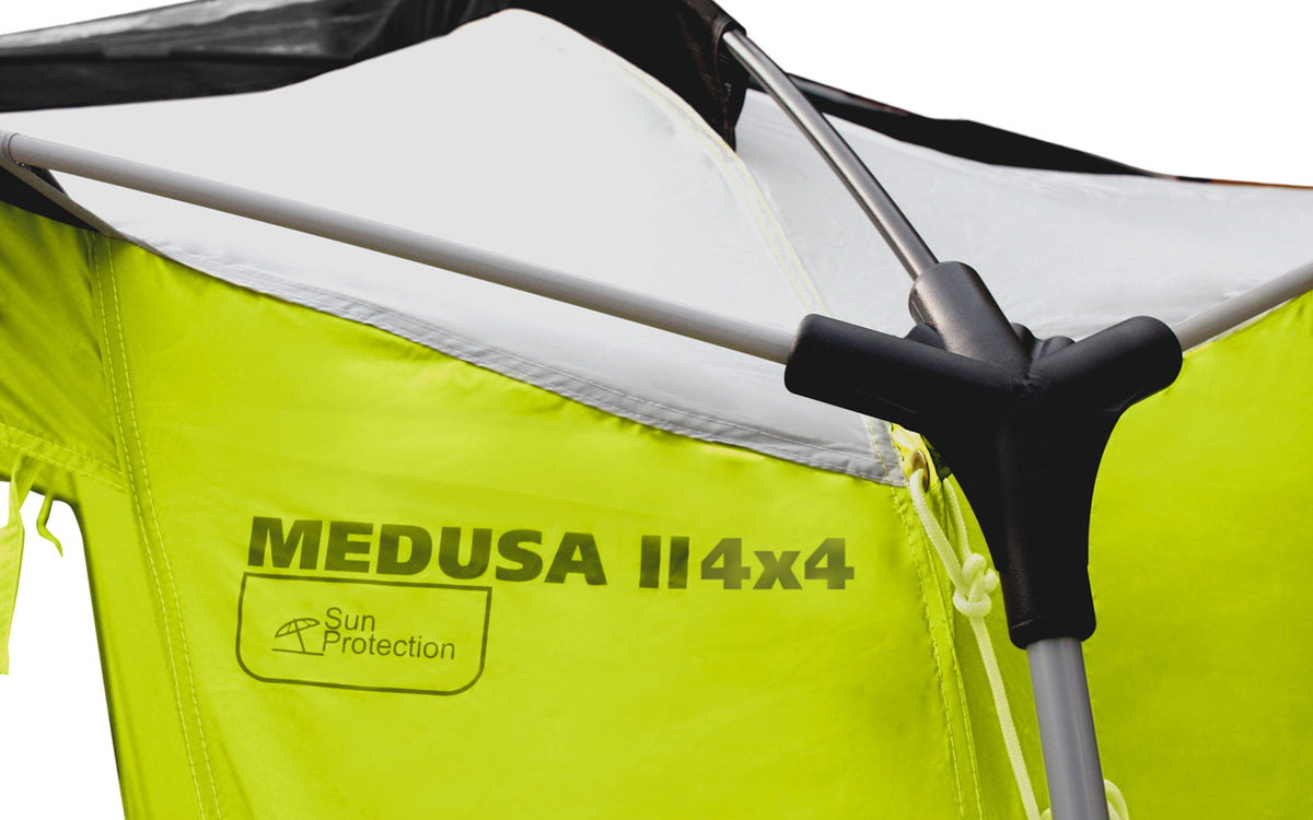Cenador Medusa II 3x3 Gris-Verde Brunner