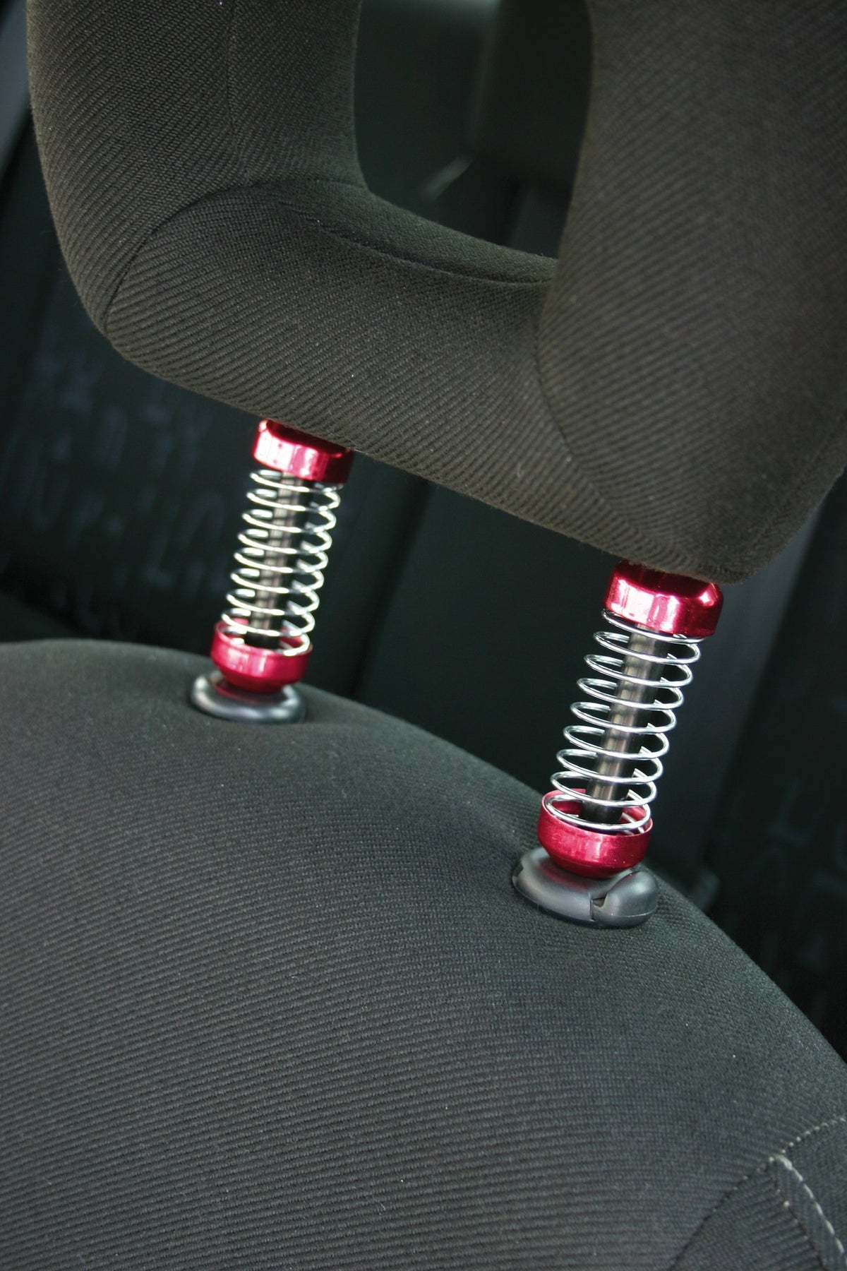 Pilot Racing Seat Suspensions 2 pz - Rosso/Cromo
