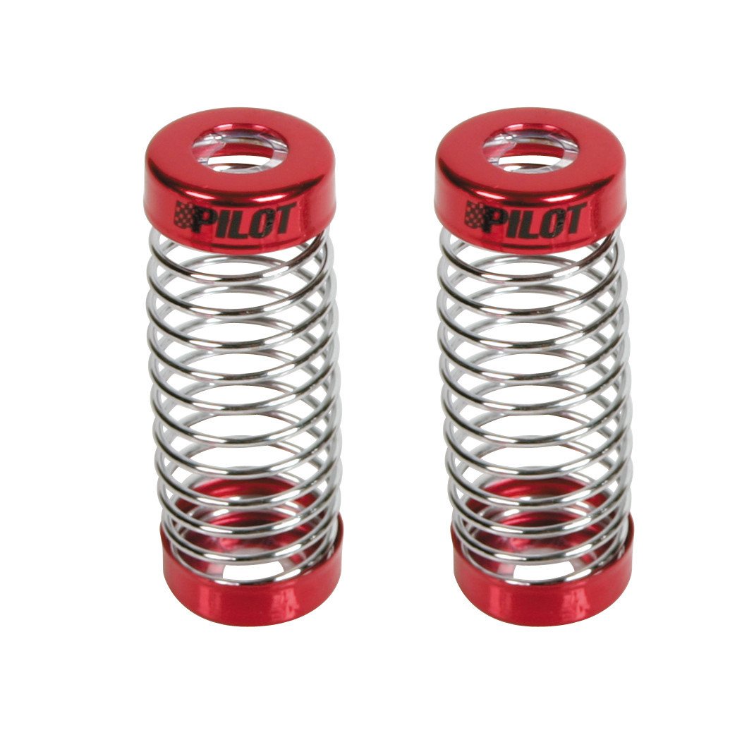 Pilot Racing Seat Suspensions 2 pz - Rosso/Cromo