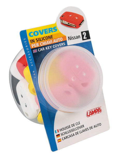 Lampa Covers per chiavi auto, dispenser 20 pz - compatibile per - Nissan - 2 01511