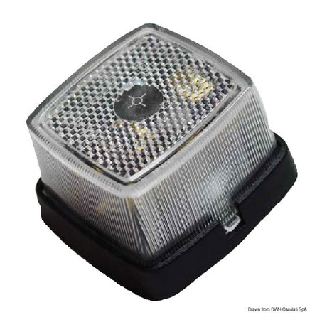 Osculati Fanale carrello traino d'ingombro bianco 02.022.03 - AmerigoStore