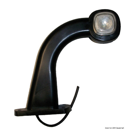 Osculati Fanale carrello traino LED d'ingombro laterale 90 gradi 02.022.10 - AmerigoStore