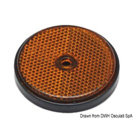 Osculati Catarifrangente arancio 60 mm per carrello traino 02.023.30 - AmerigoStore