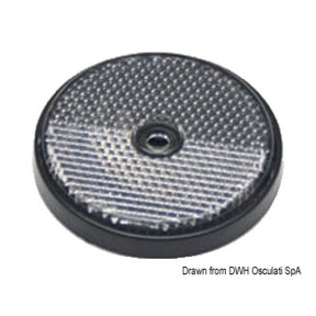 Osculati Catarifrangente bianco 60 mm per carrello traino 02.023.31 - AmerigoStore