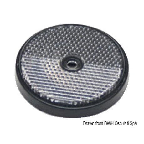 Osculati Catarifrangente bianco 60 mm per carrello traino 02.023.31 - AmerigoStore