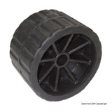 Osculati Rullo rimorchio laterale nero 75 mm diametro foro 17 mm 02.029.08 - AmerigoStore