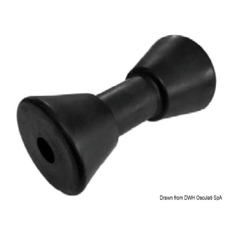 Osculati Rullo rimorchio centrale nero 190 mm diametro 21 mm 02.029.24 - AmerigoStore