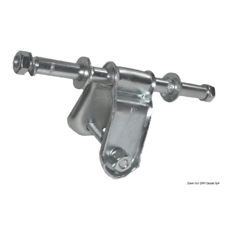 Osculati Staffa Rullo rimorchio laterale diritta 40 mm 02.029.31 - AmerigoStore