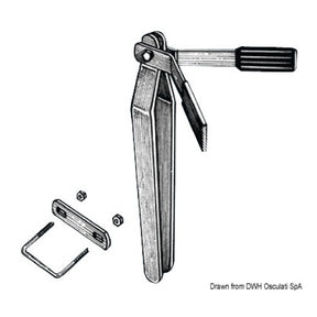 Osculati Fermo di prua completo h 50 cm 02.040.37 - AmerigoStore