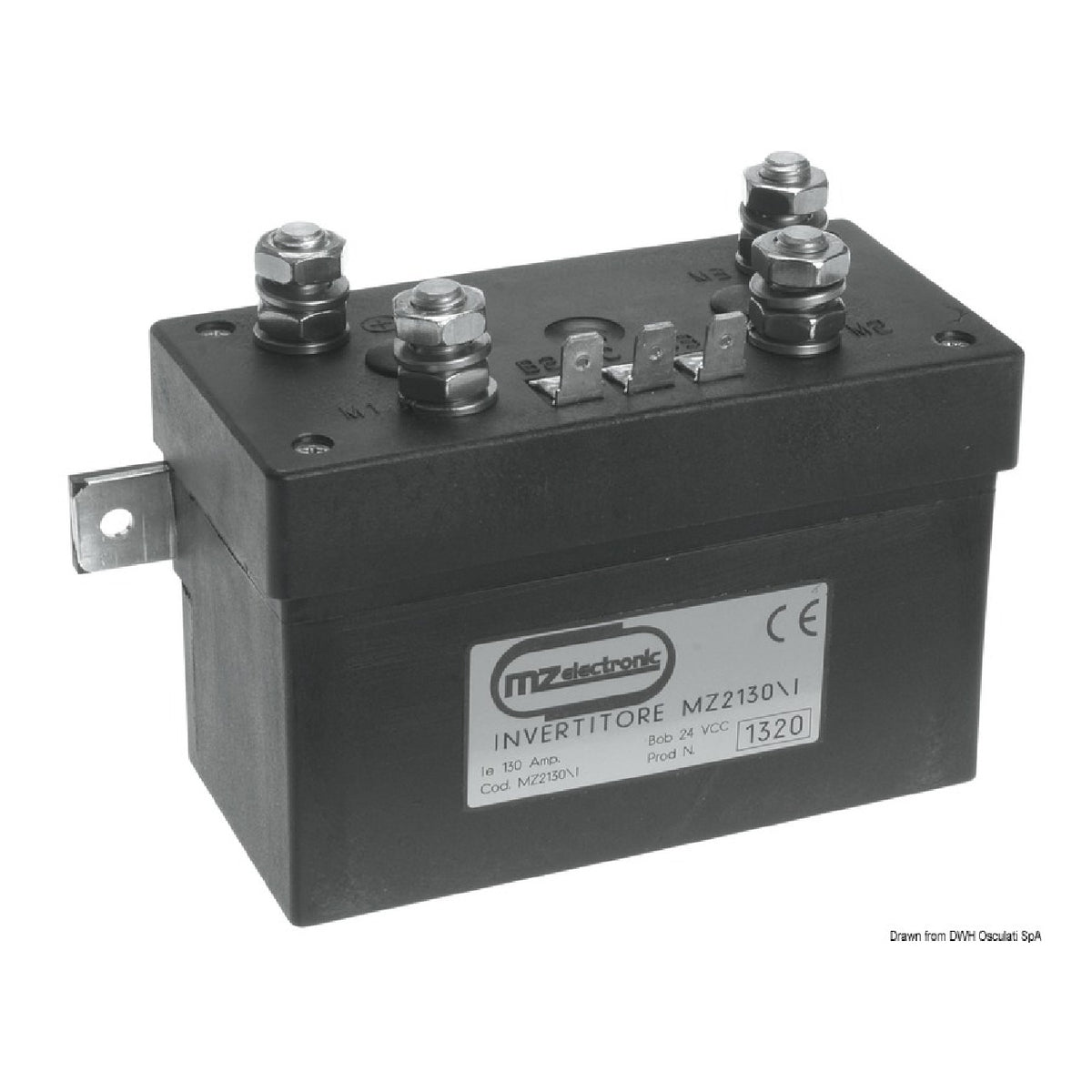 MZ Elektronischer Bipolar-Wechselrichter 80 A - 12 V