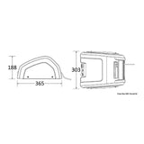 Lewmar Captive CRW400 Seilaufbewahrungswinde