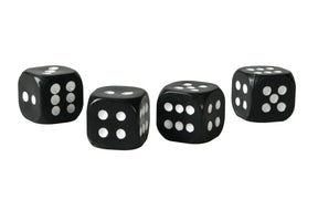 Pilot California-Dices, set 4 tappi coprivalvola - Nero