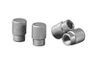 Pilot Sport-Cap, set 4 tappi coprivalvola - Alluminio