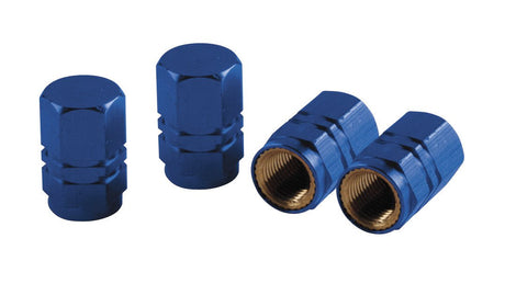 Pilot Sport-Cap Hexagonal, set 4 tappi coprivalvola - Blu